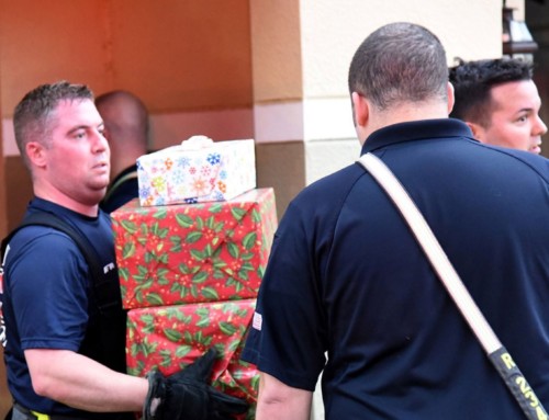 Firefighters put out house fire — and save presents — in time for Christmas
